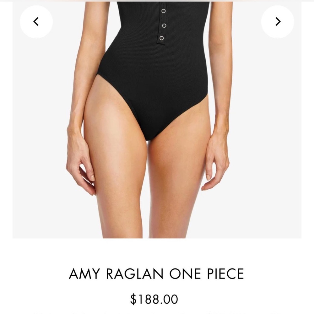 Robin Piccone Amy Raglan One Piece - Picture 3 of 7